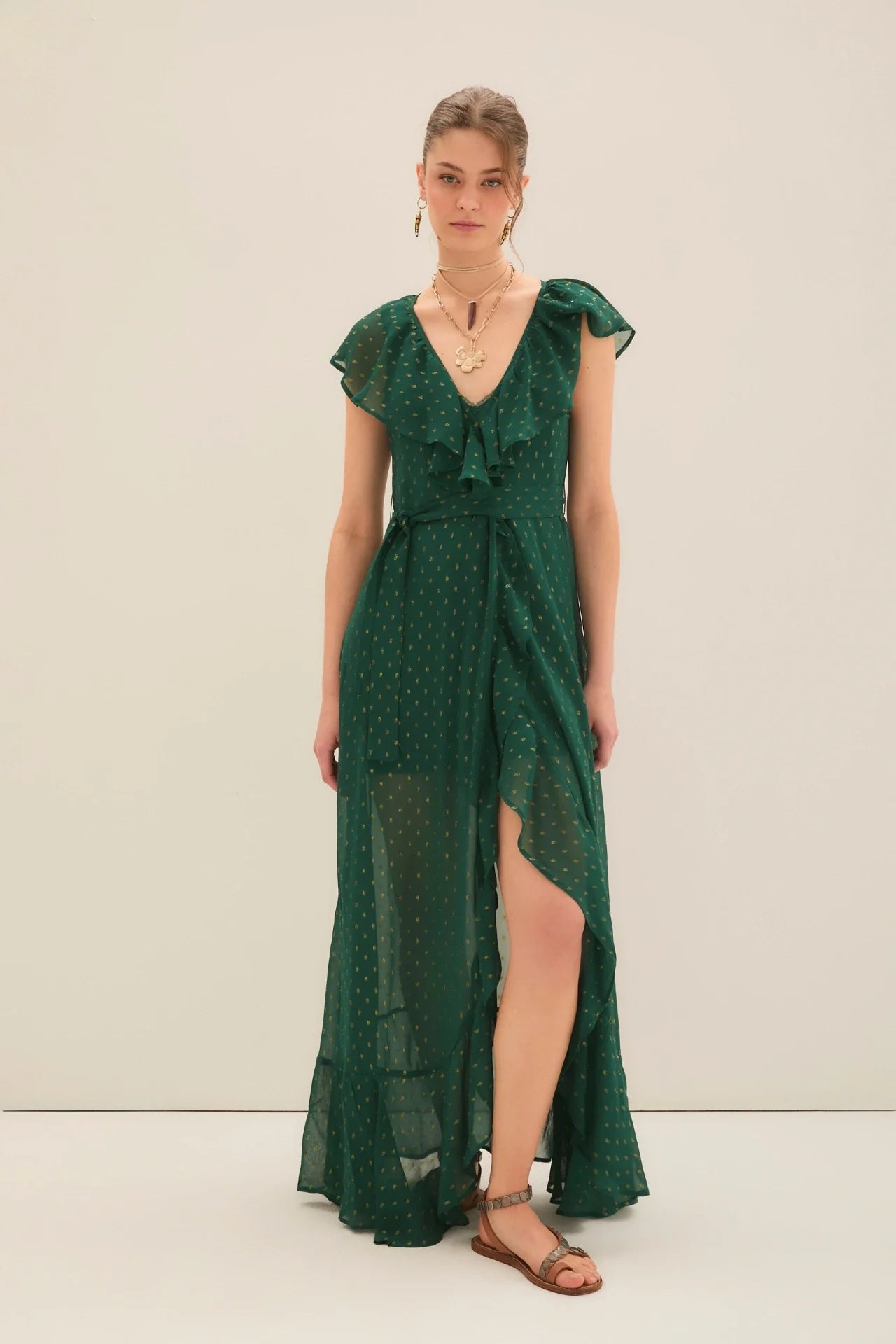 VESTIDO ANDREA LUREX