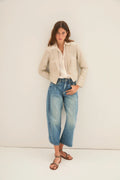 SACO LINEN SHINE CROP