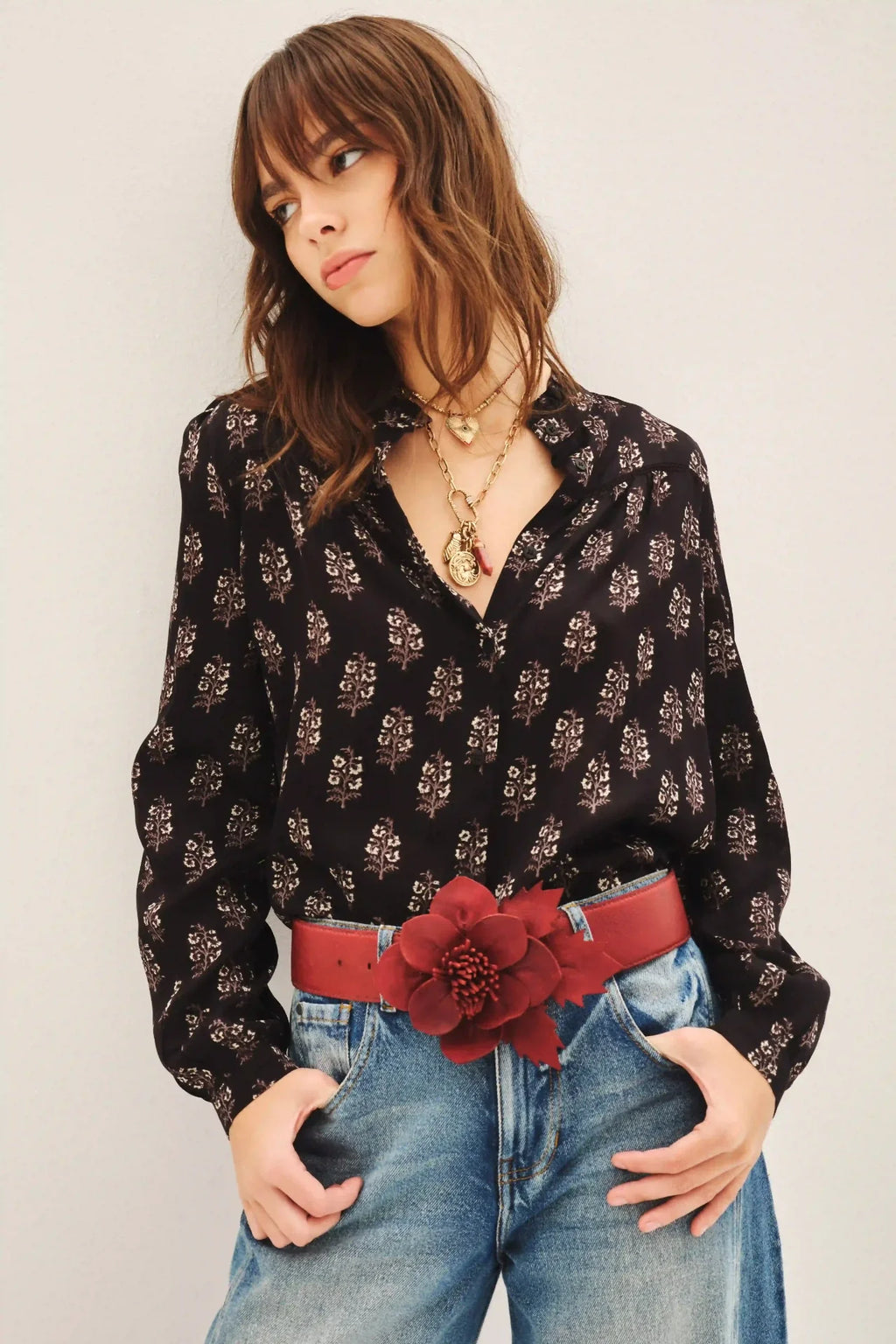 CAMISA HANU MINI BOUQUET