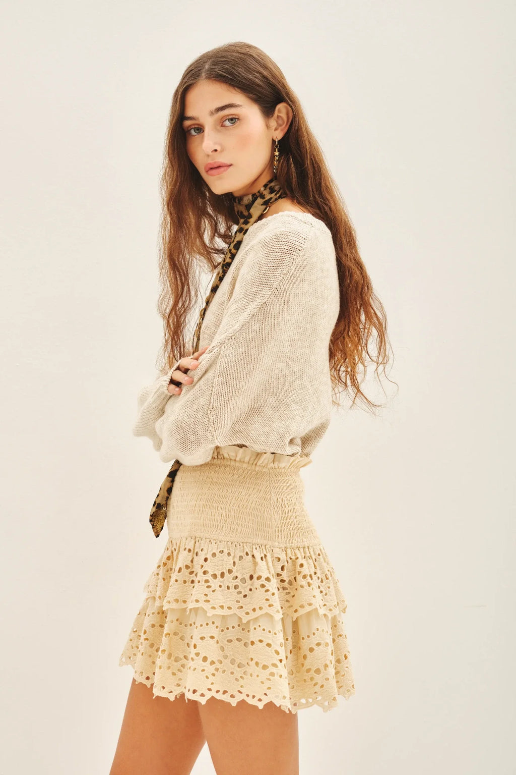 FALDA PIMPOLLO BRODERIE