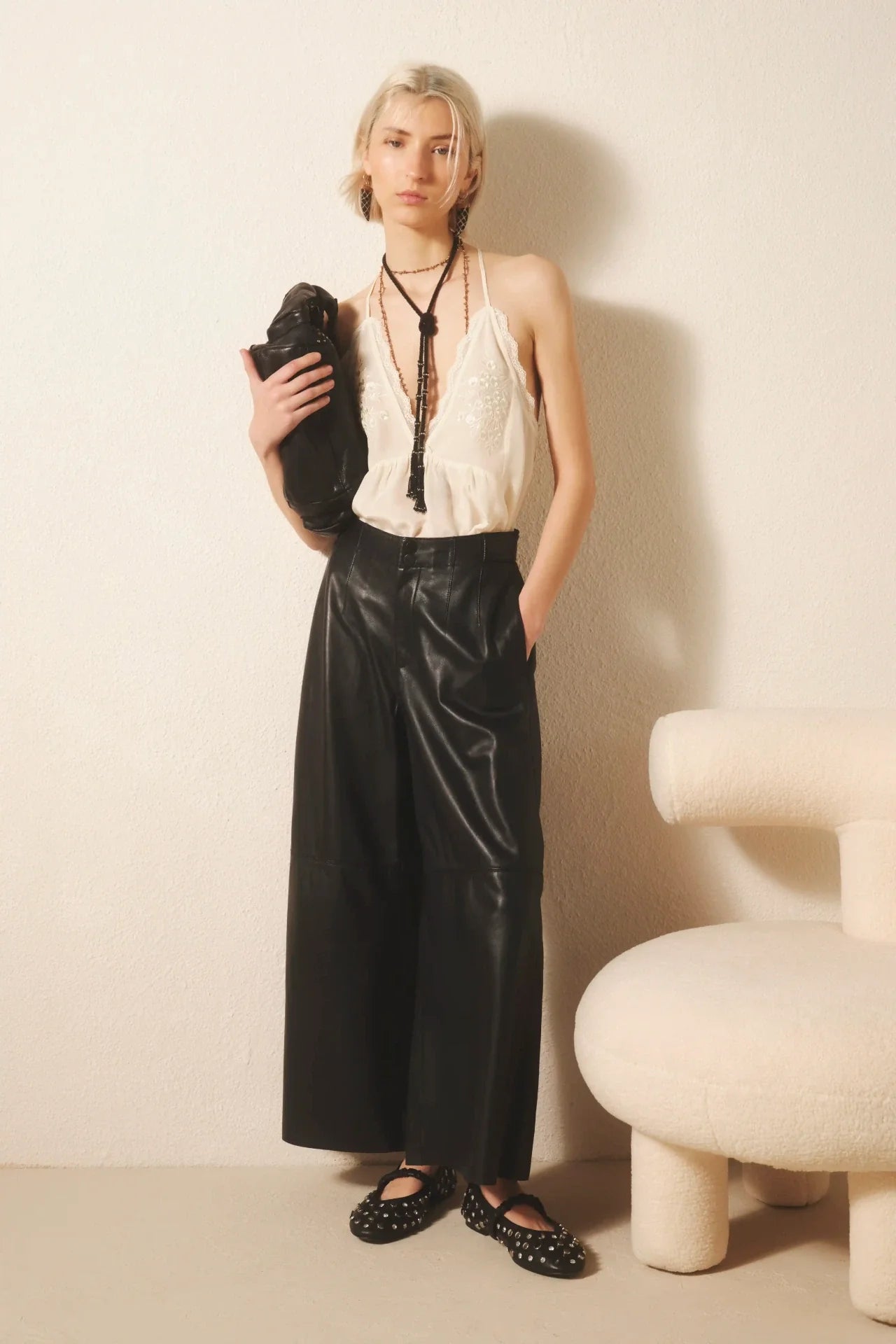 PANTALON OSAKA CUERO