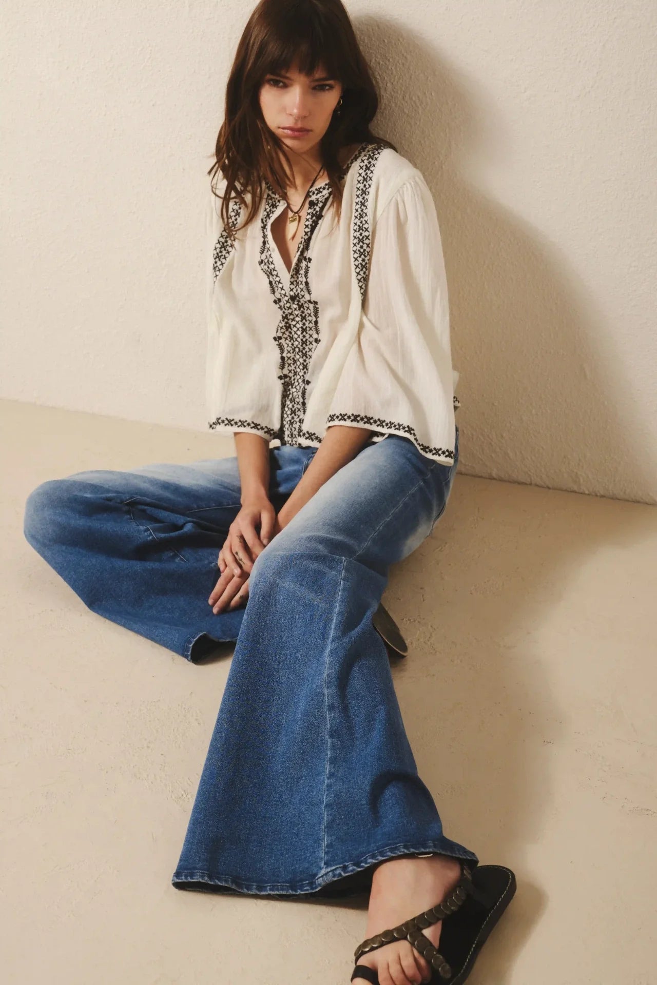 JEAN PALAZZO LIGHT BLUE