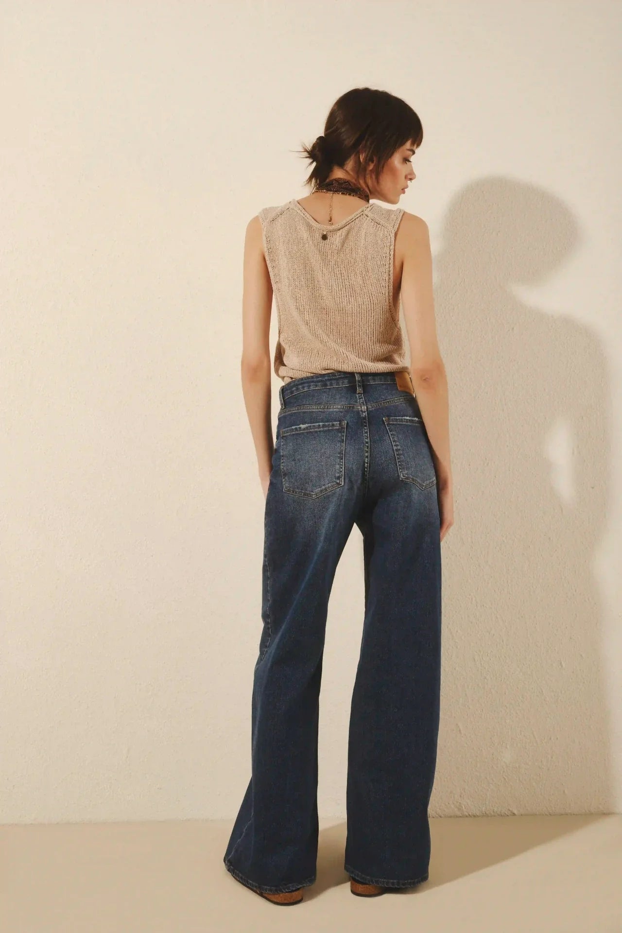 JEAN OXFORD MID BLUE