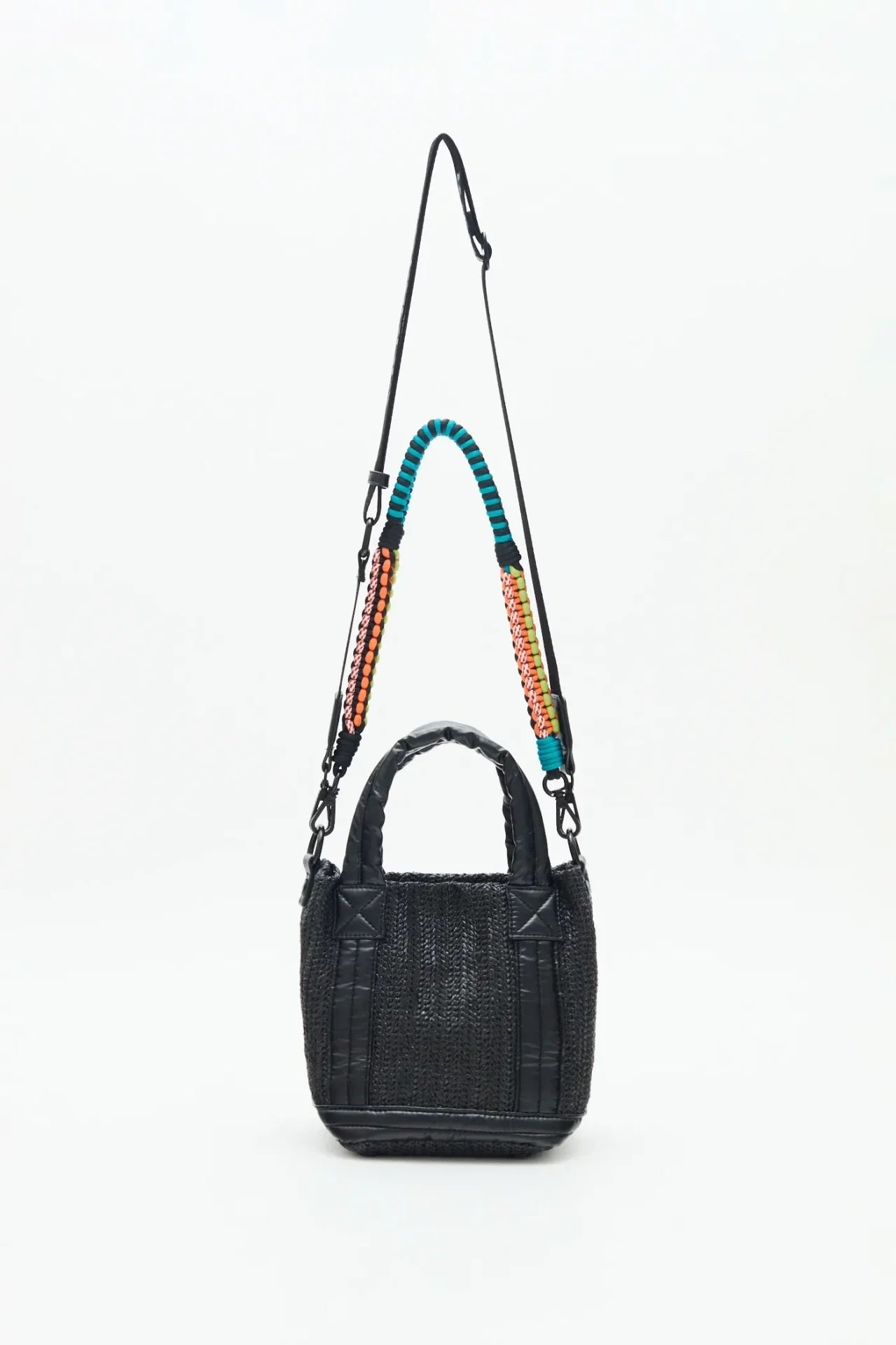 CARTERA TOTE MINI RAFIA