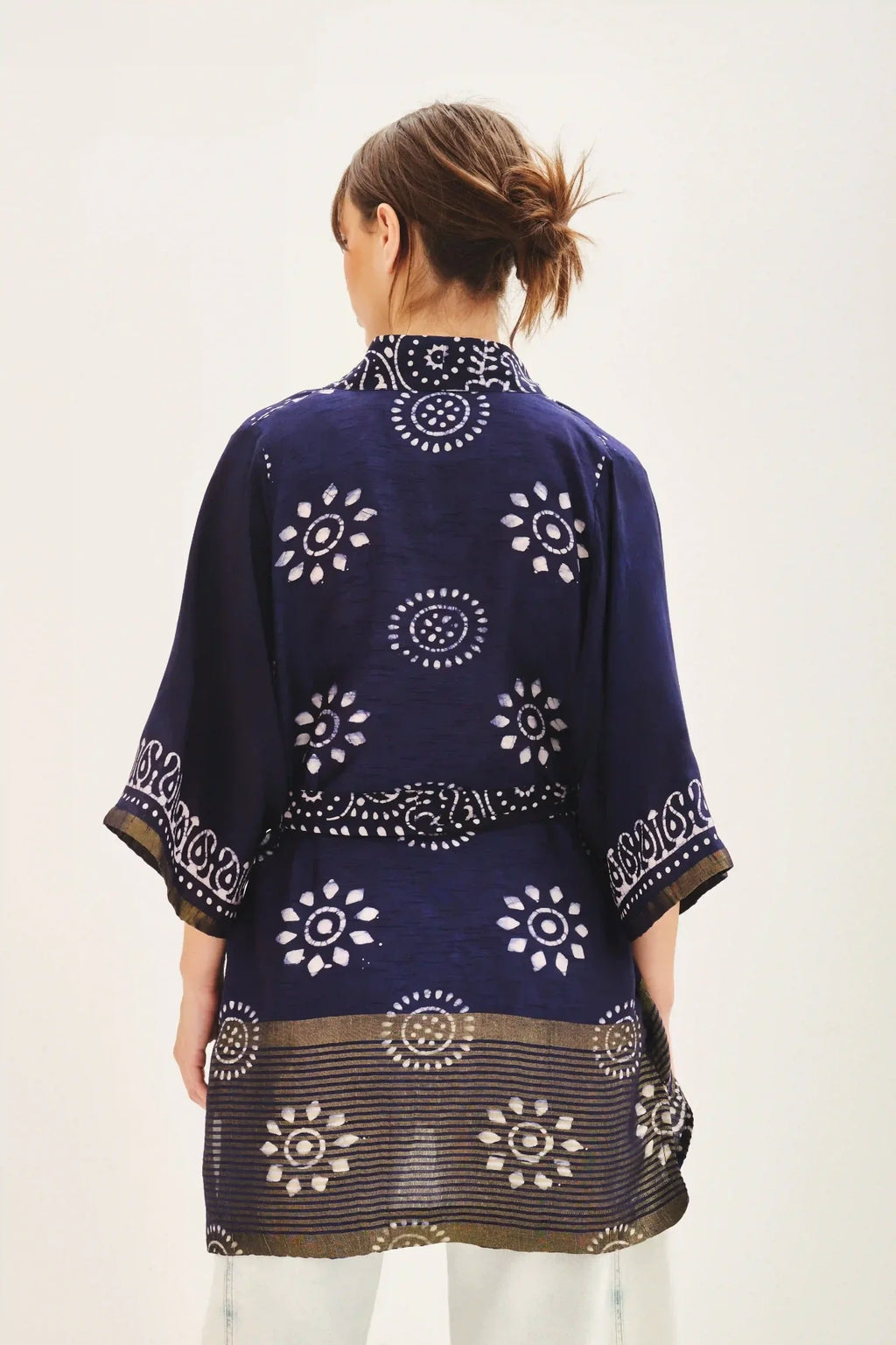 SACO BLOCKPRINT SAREE