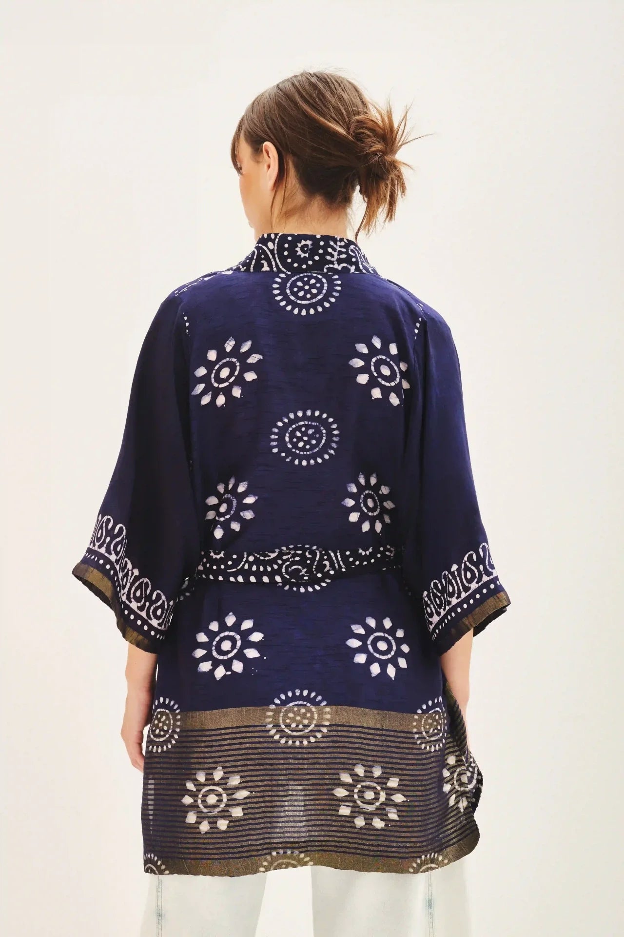 SACO BLOCKPRINT SAREE