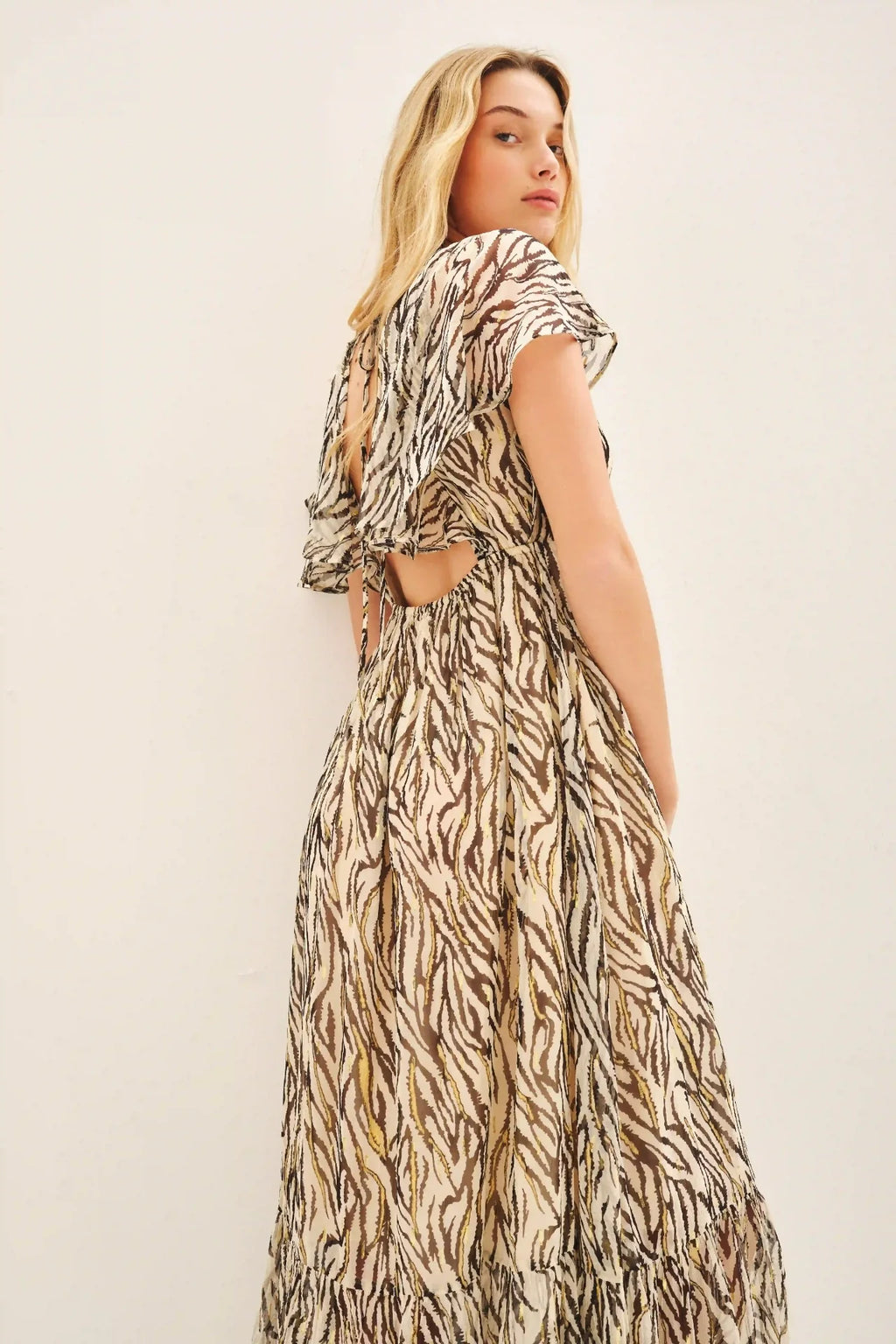 VESTIDO CAROLINE CEBRA