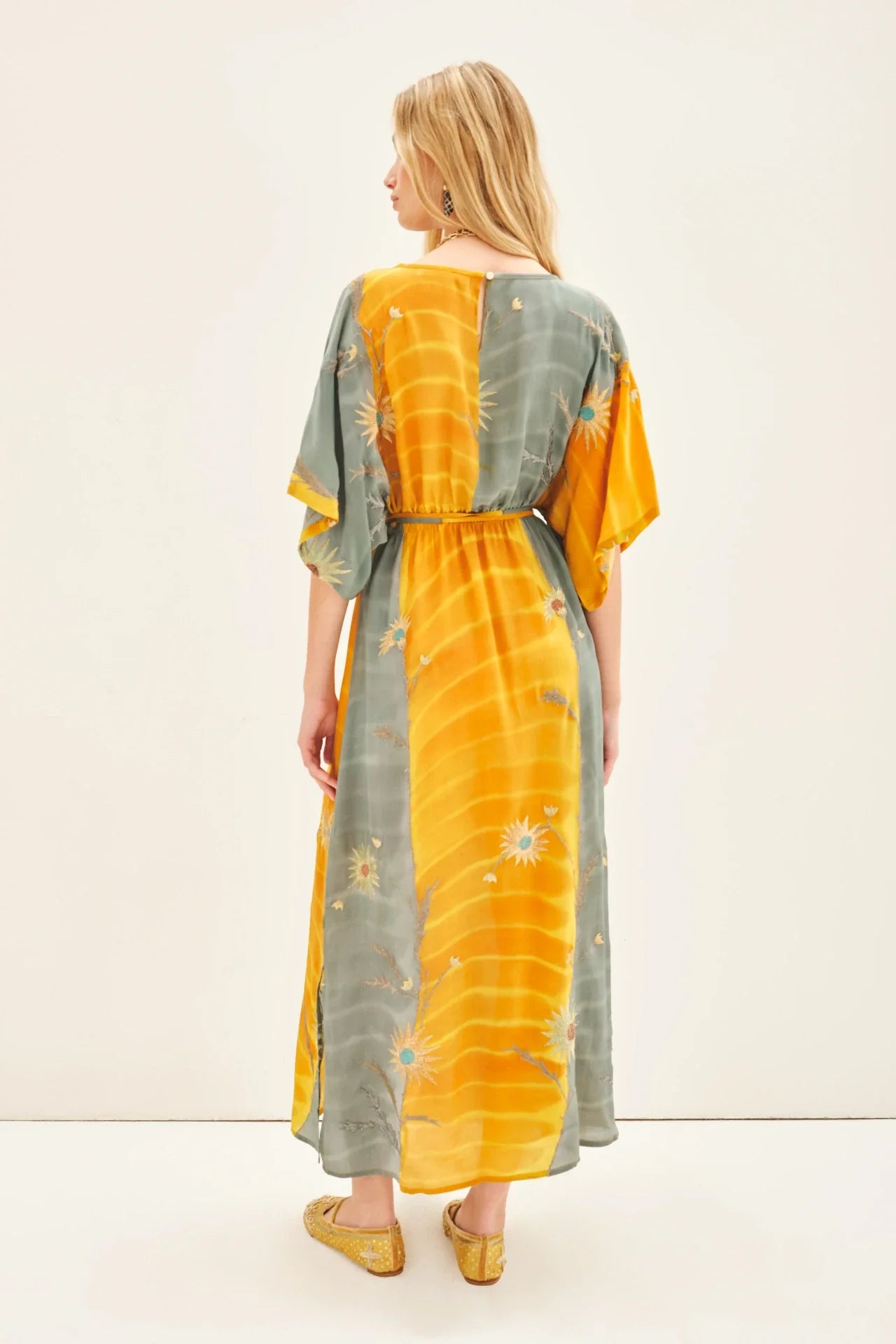 VESTIDO KIOTO SAREE FLOWER